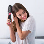 Multifunctional 2 in 1 Hair Dryer Volumizer Rotating Hot Hair Brush - blitz-styles