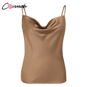 Look Solid Color Backless Top - blitz-styles
