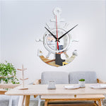 Modern Contemporary Acrylic Irregular Clock