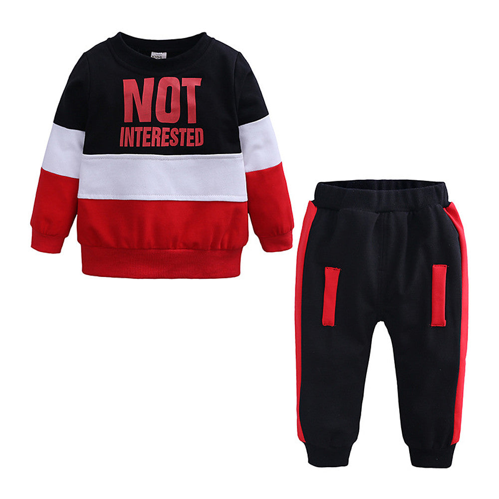 Baby Boys' Casual Sports Cotton Set