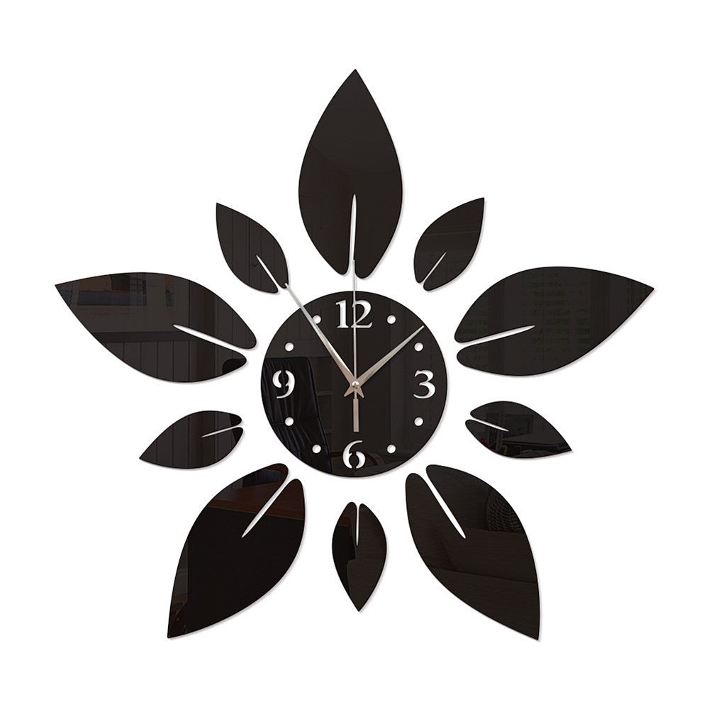 European Fashion Acrylic Clock Decor