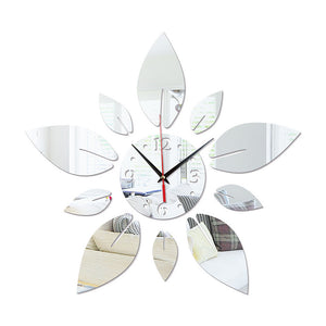 European Fashion Acrylic Clock Decor