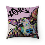 Best Friend Dog Fashion Pillow Covers  - 4 Pieces
