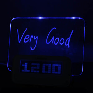 Message Board Digital Alarm Clock