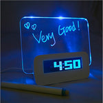 Message Board Digital Alarm Clock