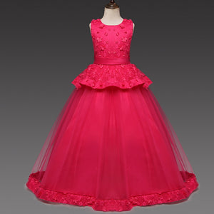 Colored Lace Maxi Dress