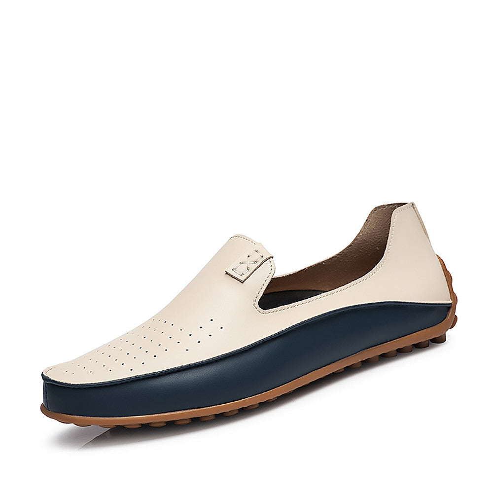 Moccasin Faux Leather Loafers