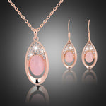 Fashion Cubic Zirconia Crystal Jewelry Set