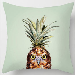 Nature Punk Throw Pillow Cover