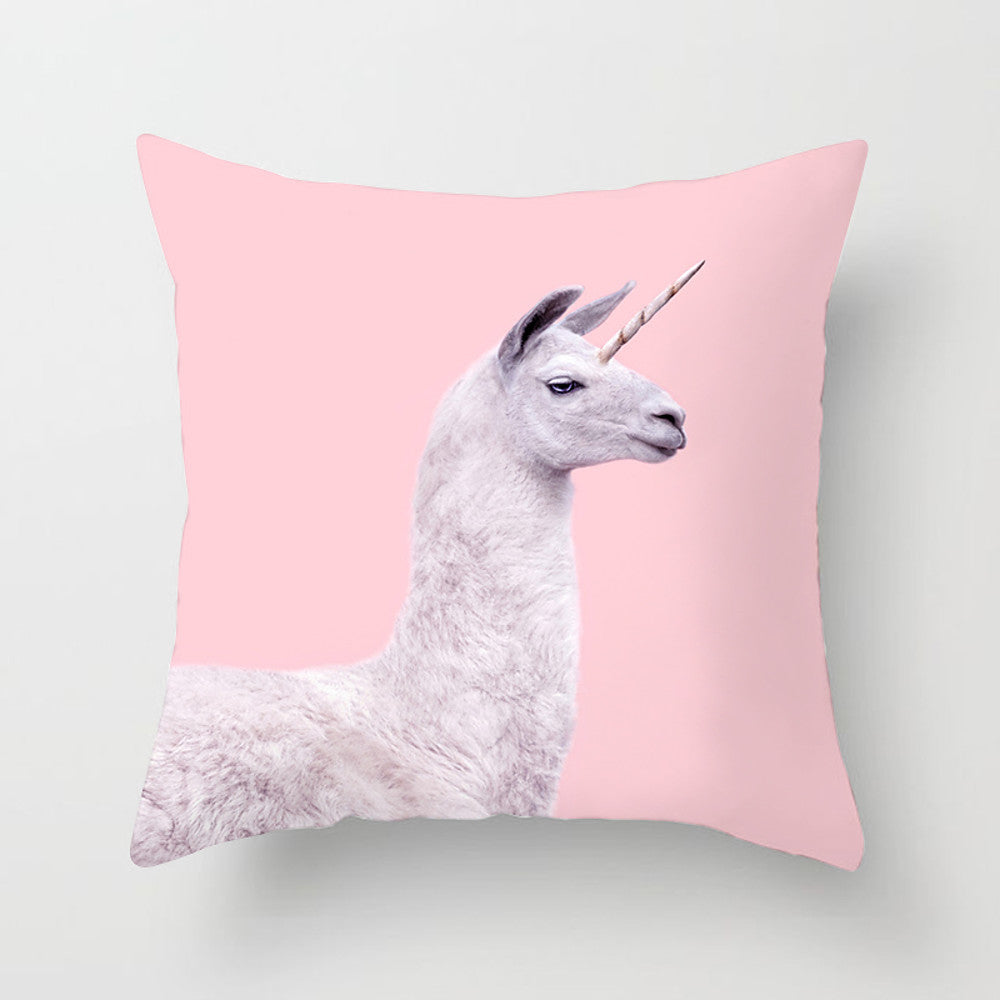 Nature Punk Throw Pillow Cover