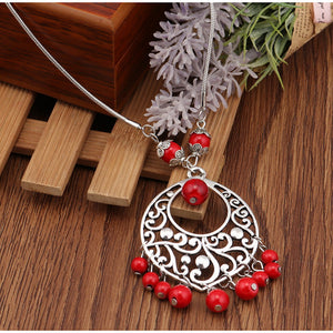 Ethnic alloy necklace