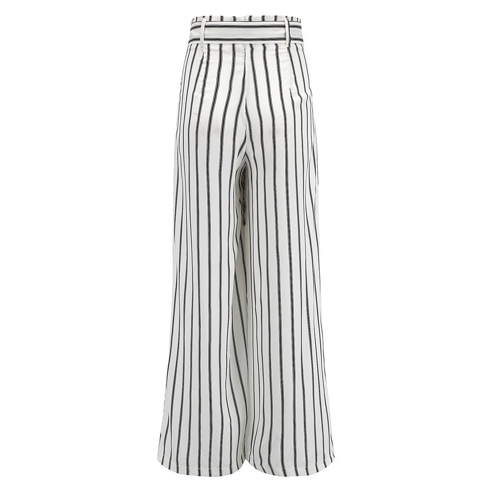 Striped Chinos Fashion Pants
