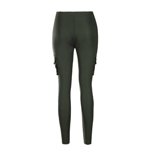 Ruched Mid Waist Sexy Sporty Legging