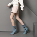 Minimalism Boots Stiletto Heel