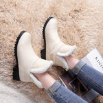Comfy Round Toe Booties