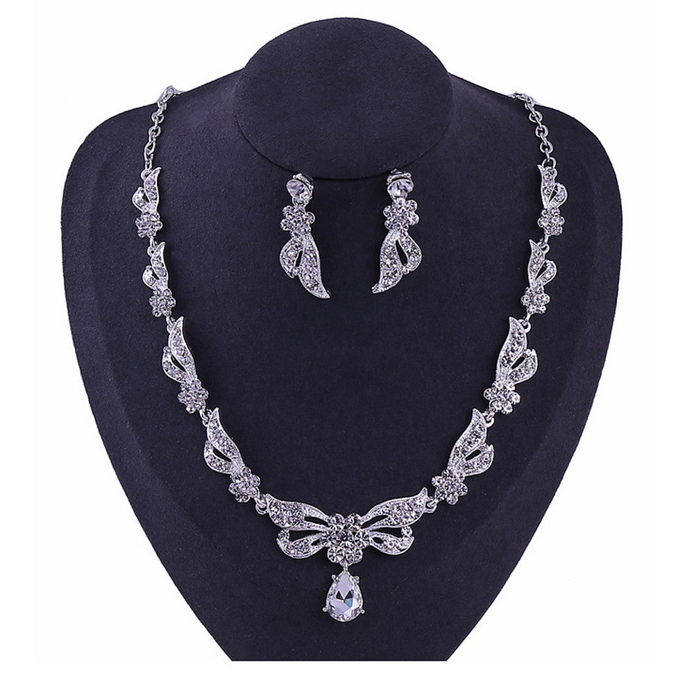 Elegant alloy jewelry sets