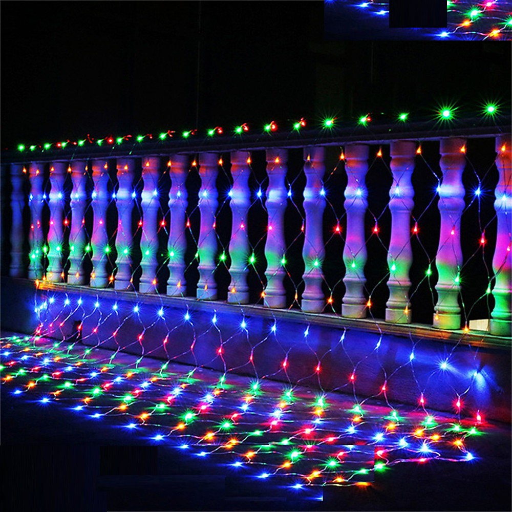 1.5m*1.5m 96 LEDs Waterproof Christmas Decor