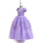 Purple Stylish Party Maxi Dress