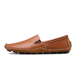 Leather Shoes Cowhide Loafers & Slip-Ons