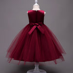 Cute Princess Solid Colored Luxury Dress
