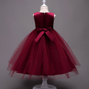 Cute Princess Solid Colored Luxury Dress