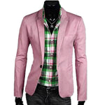 Business Casual Solid Colored Style Blazer