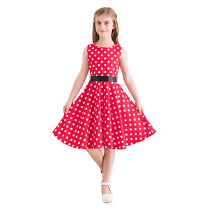 Vintage Cute Polka Dot Dress