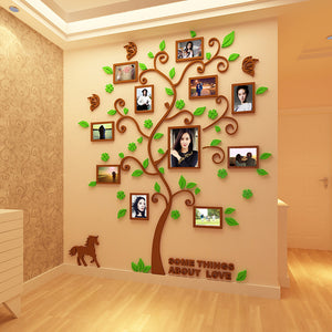 Photo Stickers - 3D Botanical Wall Decor
