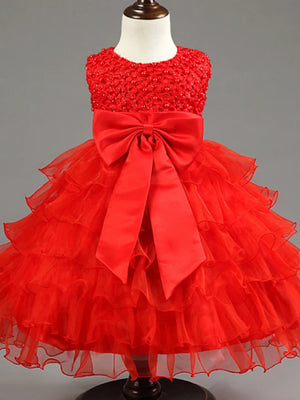 Infant Girls Floral Sleeveless Dress