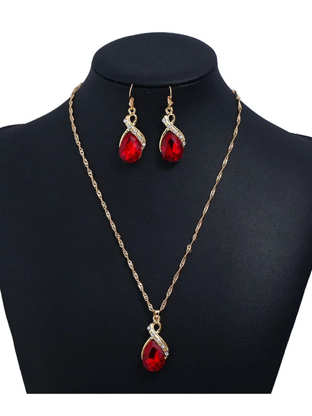 Elegant alloy jewelry sets