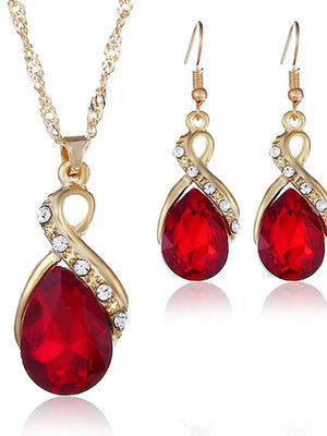 Elegant alloy jewelry sets