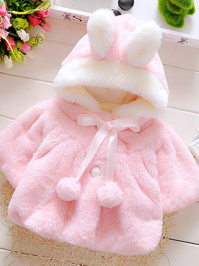 Girls' Bunny Cute Cotton Suit