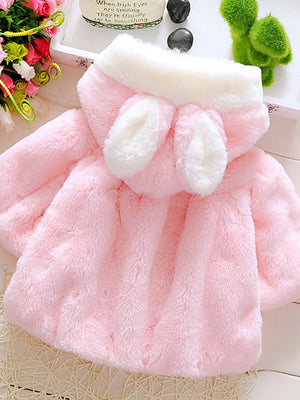 Girls' Bunny Cute Cotton Suit