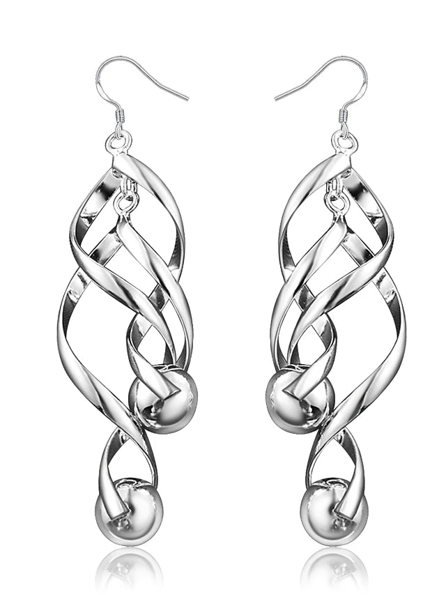 Twisted Trendy Elegant Earrings