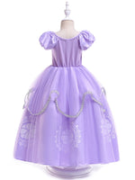 Purple Stylish Party Maxi Dress