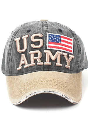 Men's Vintage Army Style Cap
