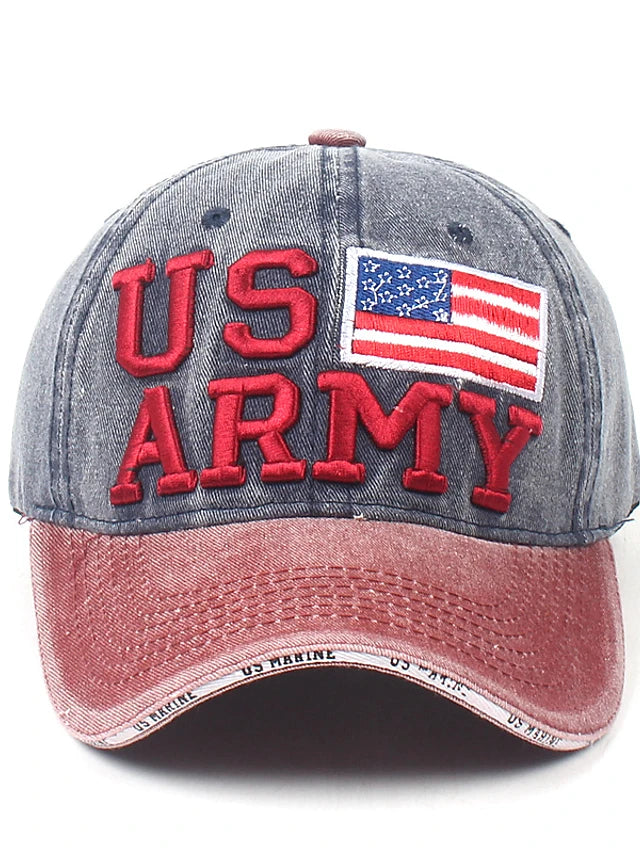 Men's Vintage Army Style Cap