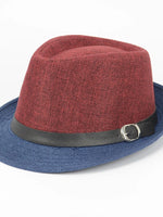 Men's Linen Fedora Hat