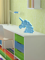 BRELONG 3D Unicorn Kids Room Christmas Decor