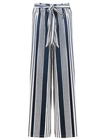 Striped Fashion Wide Leg Pants