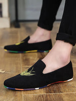Moccasin Suede Loafers