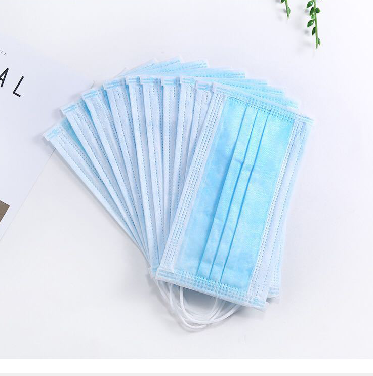 3 Layers Disposable Face Masks - Protective Cover