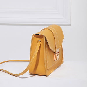 Fashion Mini PU Leather Shoulder Messenger Bag - blitz-styles