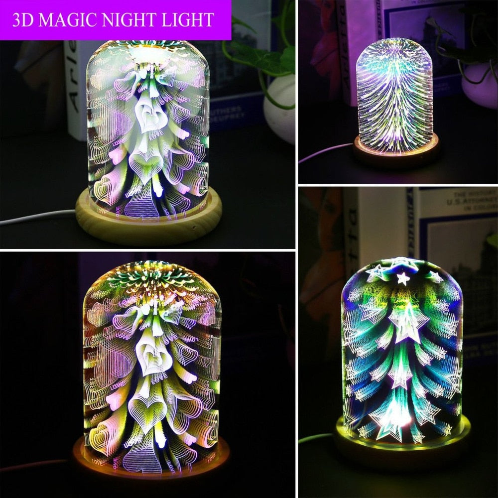 3D Night Light Magic - blitz-styles