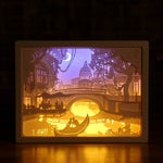 3D Paper Carving Night Lights - blitz-styles