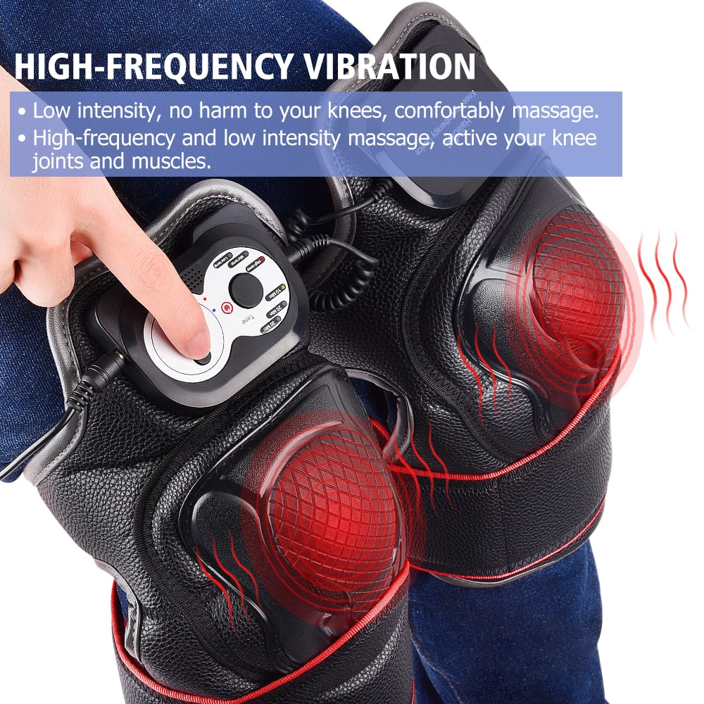 Knee Magnetic Vibration Heating Massager - blitz-styles