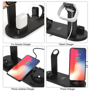 4 in 1 Wireless Charging Dock Station