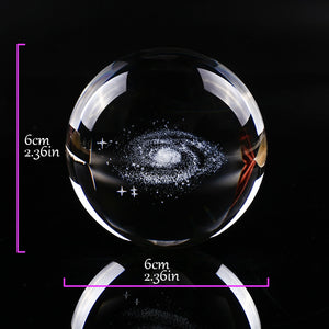 3D Galaxy Miniatures Crystal Ball - blitz-styles