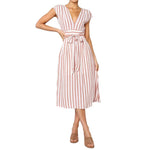 Vestidos Casual Stripe Sleeveless Princess Dress - blitz-styles