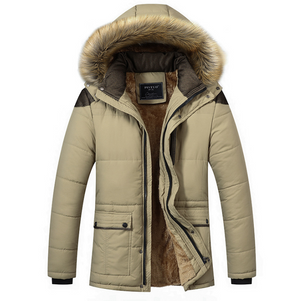 Winter Warm Outwear Cotton Hooded Coat